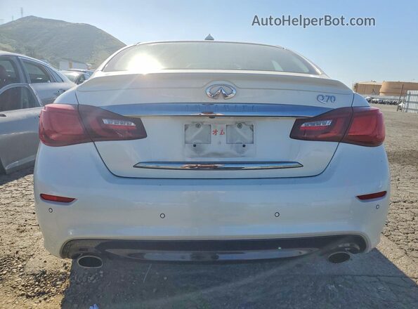 JN1BY1AP1GM220207 2016 INFINITI Q70 White Vista trasera