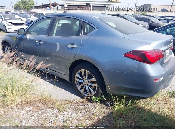 JN1BY1AP8HM740793 2017 INFINITI Q70 Blue Задня ліва чверть
