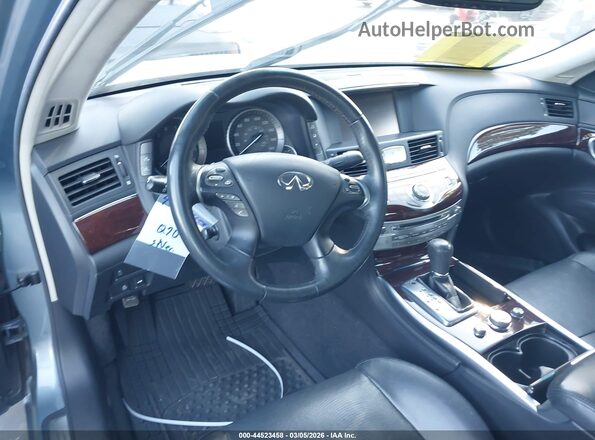 JN1BY1AP8HM740793 2017 INFINITI Q70 Blue 