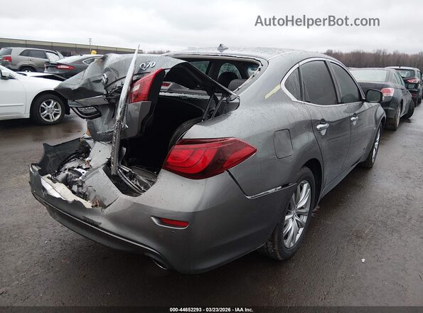 JN1BY1AP9JM180269 2018 INFINITI Q70 Gray Հետևի աջ