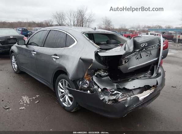 JN1BY1AP9JM180269 2018 INFINITI Q70 Gray Հետևի ձախ