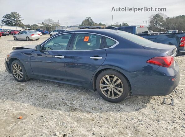 JN1BY1AP9KM505875 2019 INFINITI Q70 Синий Задняя левая четверть