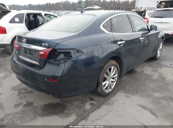 JN1BY1AR0JM220904 2018 INFINITI Q70 Dark Blue Tył prawy
