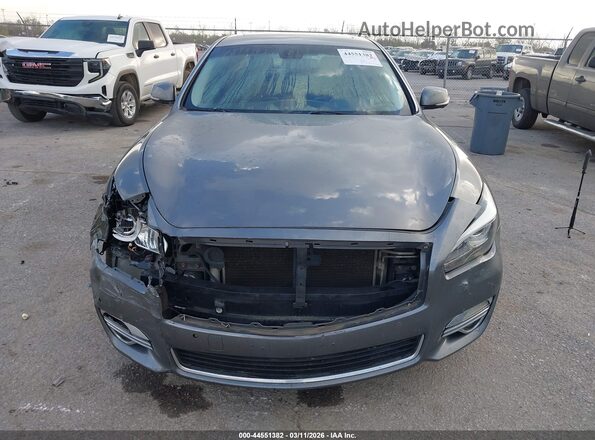 JN1BY1AR6HM770652 2017 INFINITI Q70 Gray Vista del cuadro de instrumentos