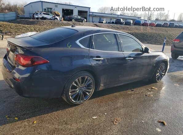JN1BY1AR8HM770152 2017 INFINITI Q70 Синий Задняя правая четверть