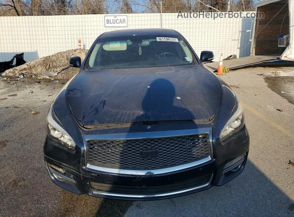 JN1BY1AR8HM770152 2017 INFINITI Q70 Синий Вид спереди