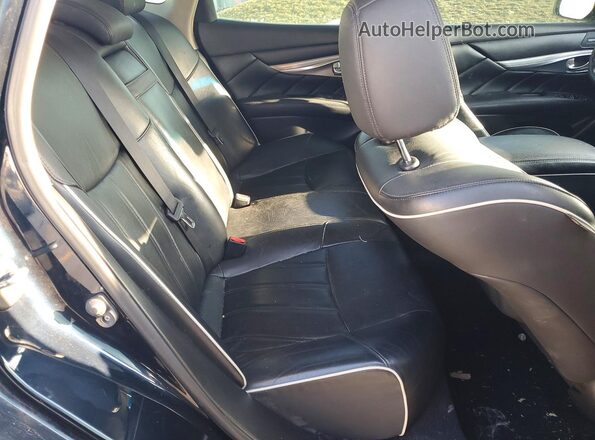 JN1BY1AR8HM770152 2017 INFINITI Q70 Синий Вид задних сидений