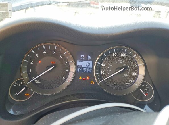 JN1BY1AR8HM770152 2017 INFINITI Q70 Синий Вид щитка приборов
