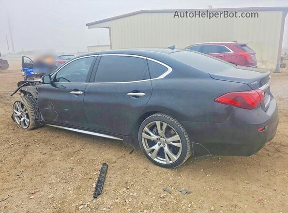 JN1BY1PP0HM170747 2017 INFINITI Q70L Black Задня ліва чверть