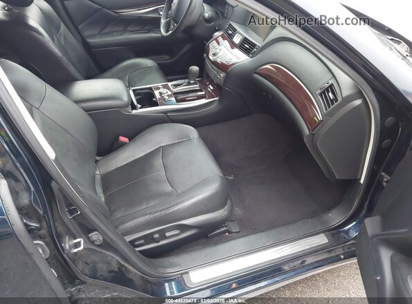 JN1BY1PR1GM720554 2016 INFINITI Q70L Blue წინა სალონის ხედი