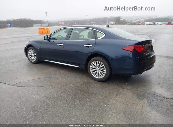 JN1BY1PR1GM720554 2016 INFINITI Q70L Blue უკანა მარცხენა