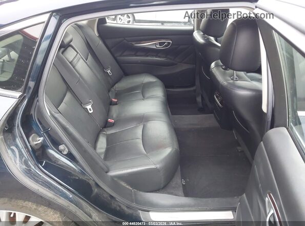 JN1BY1PR1GM720554 2016 INFINITI Q70L Blue VIN კოდის სტიკერის ხედი