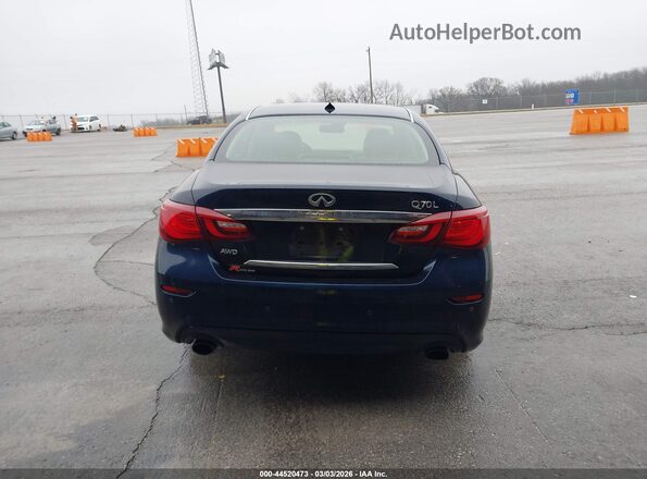 JN1BY1PR1GM720554 2016 INFINITI Q70L Blue 