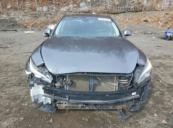 JN1BY1PR2HM210716 2017 INFINITI Q70L Gray წინა ხედი