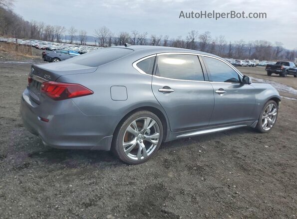 JN1BY1PR2HM210716 2017 INFINITI Q70L Gray უკანა მარჯვენა