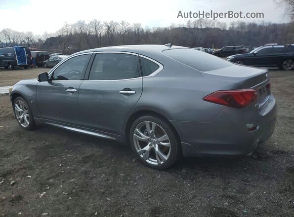 JN1BY1PR2HM210716 2017 INFINITI Q70L Gray უკანა მარცხენა