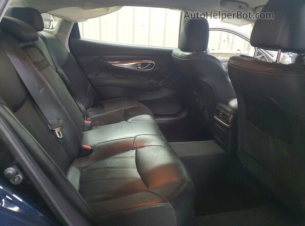 JN1BY1PR4HM210166 2017 INFINITI Q70L Синий Вид задних сидений