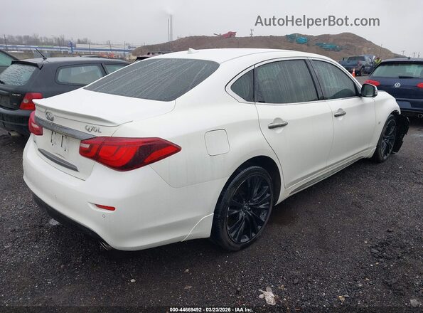 JN1BY1PR4HM210572 2017 INFINITI Q70L White Trasero derecho
