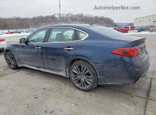 JN1BY1PR5KM720081 2019 INFINITI Q70L Blue Задня ліва чверть