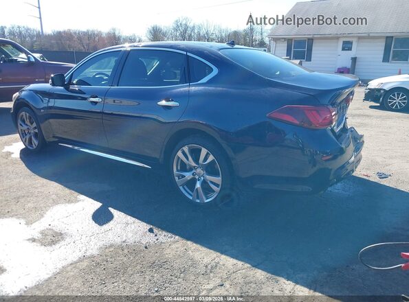 JN1BY1PR5KM725605 2019 INFINITI Q70L Black Задня ліва чверть