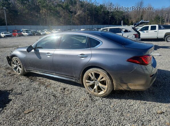 JN1BY1PRXKM725633 2019 INFINITI Q70L Gray უკანა მარცხენა