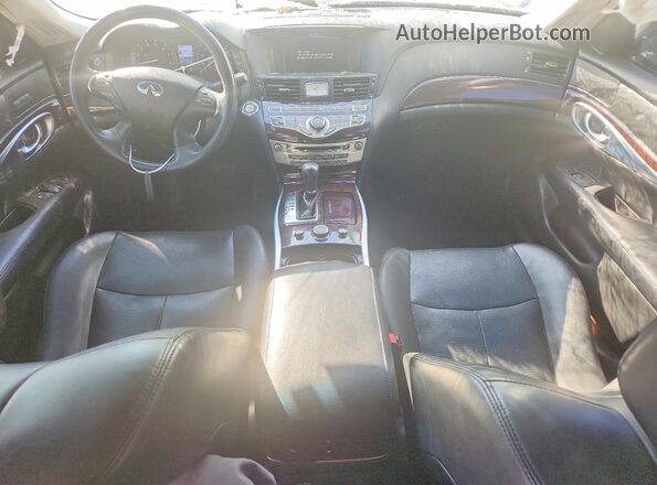 JN1BY1PRXKM725633 2019 INFINITI Q70L Gray წინა პანელის ხედი