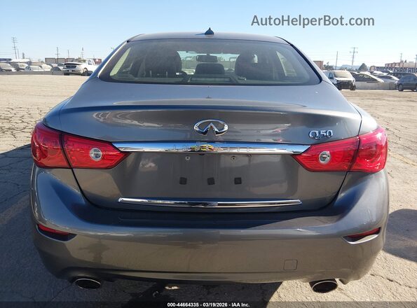 JN1CV7AP2GM202136 2016 INFINITI Q50 Gray 