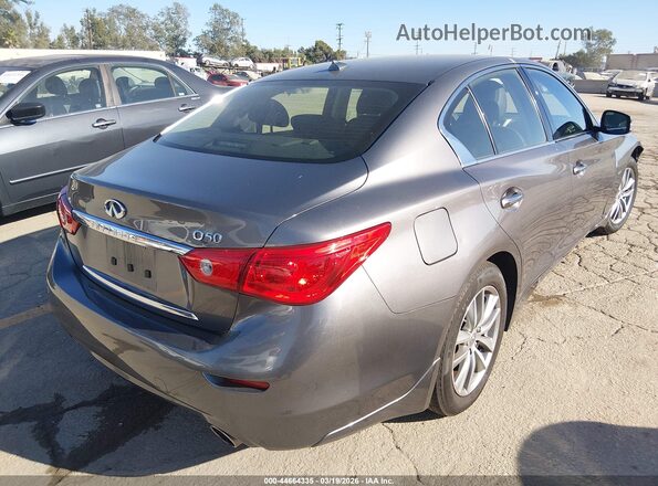 JN1CV7AP2GM202136 2016 INFINITI Q50 Gray Trasero derecho