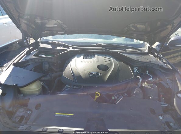 JN1CV7AR6HM680949 2017 INFINITI Q50 Black Вид ззаду