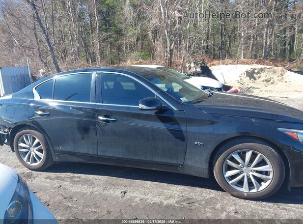 JN1CV7AR6HM680949 2017 INFINITI Q50 Black Вид задньої частини салону