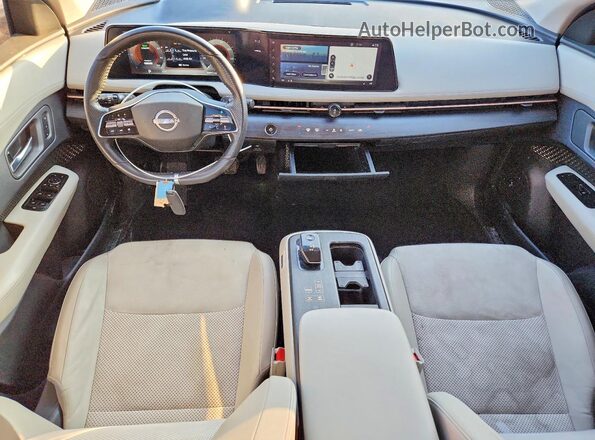 JN1DF0BB9RM735700 2024 NISSAN ARIYA Black წინა პანელის ხედი