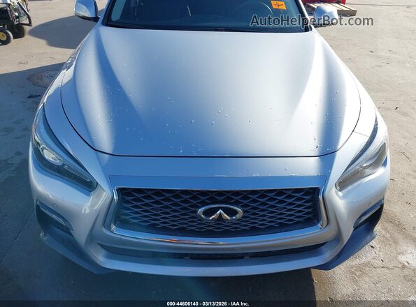 JN1EV7AP0LM204311 2020 INFINITI Q50 Silver Vista frontal