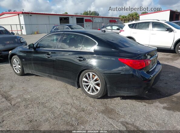 JN1EV7AP1HM732477 2017 INFINITI Q50 Black Rear left