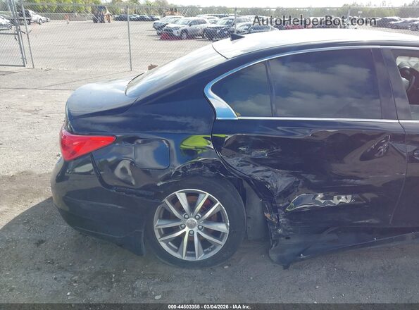 JN1EV7AP1HM732477 2017 INFINITI Q50 Black Front view