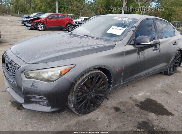 JN1EV7AP2HM736831 2017 INFINITI Q50 Черный Передняя левая четверть