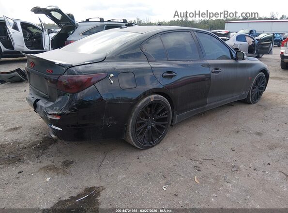 JN1EV7AP2HM736831 2017 INFINITI Q50 Черный Задняя правая четверть