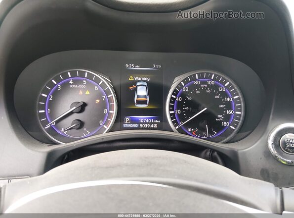 JN1EV7AP2HM736831 2017 INFINITI Q50 Черный Вид задних сидений