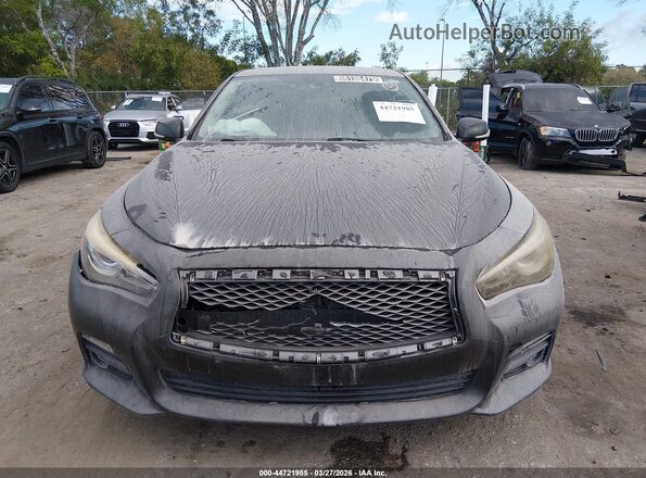 JN1EV7AP2HM736831 2017 INFINITI Q50 Черный Вид щитка приборов
