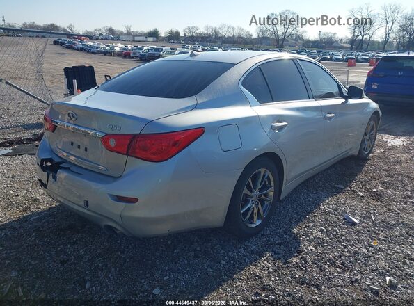 JN1EV7AP3HM742881 2017 INFINITI Q50 Gray Rear right