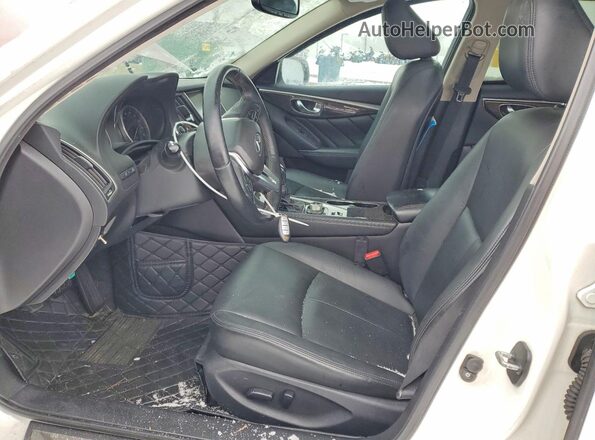 JN1EV7AP3KM510322 2019 INFINITI Q50 White 