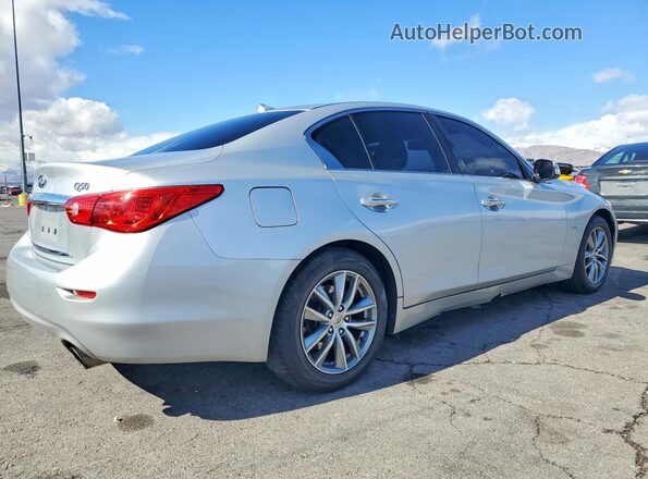 JN1EV7AP4HM744431 2017 INFINITI Q50 Серебряный Задняя правая четверть