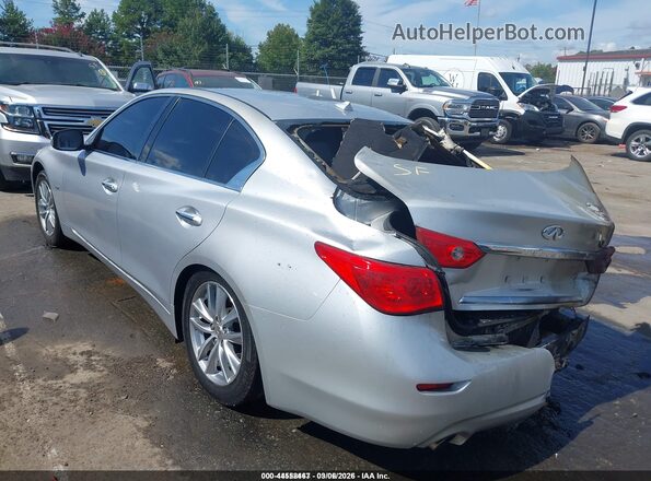 JN1EV7AP6HM738453 2017 INFINITI Q50 Silver Tył lewy