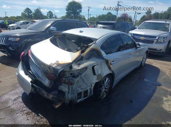 JN1EV7AP6HM738453 2017 INFINITI Q50 Silver Tył prawy