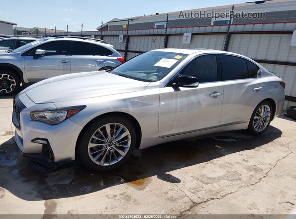 JN1EV7AP6KM517975 2019 INFINITI Q50 Silver 