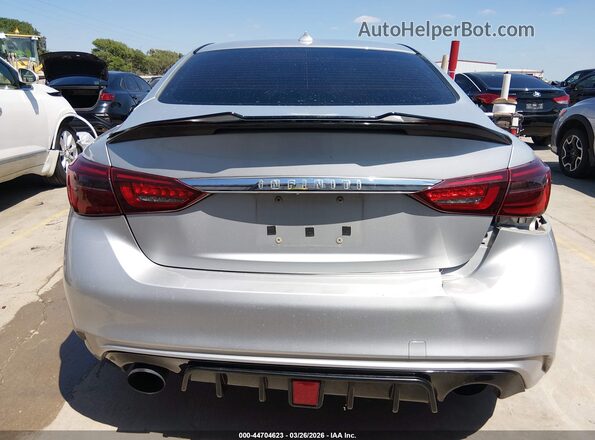 JN1EV7AP6KM517975 2019 INFINITI Q50 Silver 
