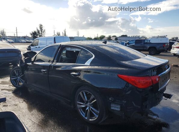JN1EV7AP7HM731835 2017 INFINITI Q50 Black Задня ліва чверть
