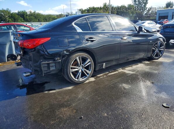 JN1EV7AP7HM731835 2017 INFINITI Q50 Black Задня права чверть