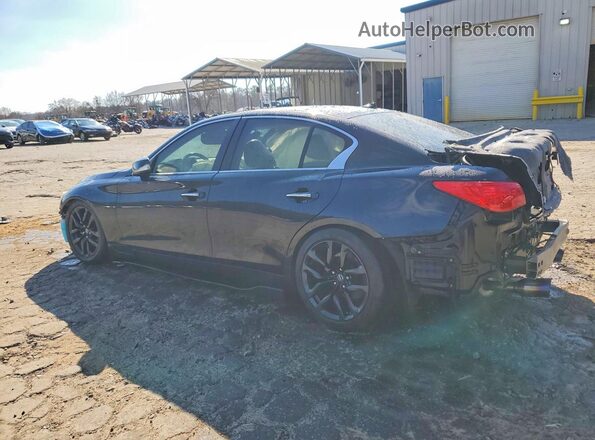 JN1EV7AP8HM741824 2017 INFINITI Q50 Черный Задняя левая четверть