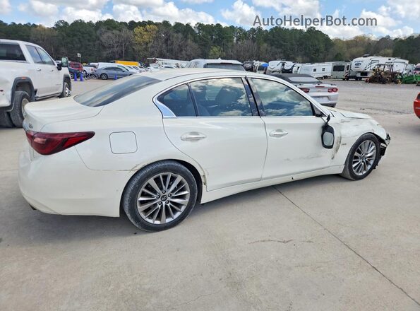 JN1EV7AP9KM510213 2019 INFINITI Q50 White Հետևի աջ