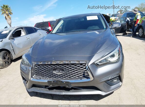 JN1EV7AP9MM703061 2021 INFINITI Q50 Gray Widok wnętrza z tyłu